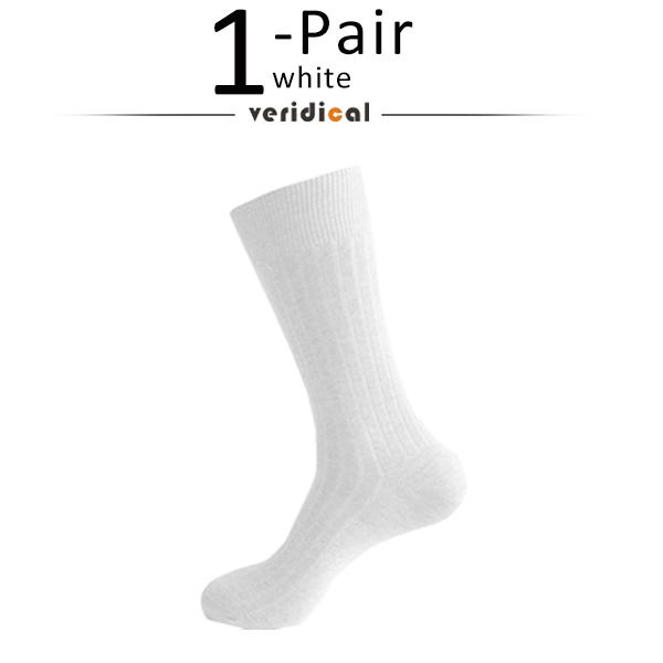 Herren Lange Socken Plus Gekämmte Baumwolle Gestreift Business Atmungsaktiv, Deodorant Partykleid Übergröße Formelle Socken Gentleman EU45-50