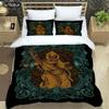 3D Print Medieval Dark Retro Digital 3D Duvet Cover Bedding Set Comforter Linen Pillowcases Home Decor Single Double King Queen