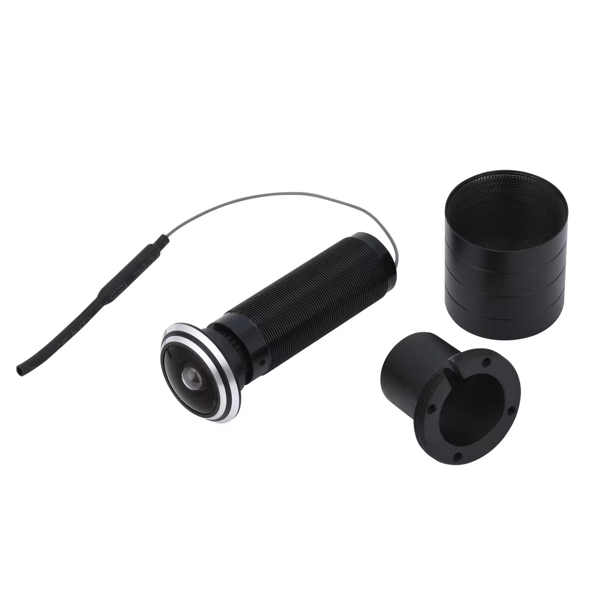 

Wifi Door Peephole IP-камера Cateye TF Card Аудіо Door Eye Hole Home 720P 1,66 мм Ширококутний FishEye Lens Network P2P Tuya APP no card чорний