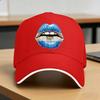 Spring Argentina Flag Lips Baseball Cap  Outdoor Gym Fashion Custom DIY Sun Hip Hop Hats Women Unisex High Quality Snapback Cap