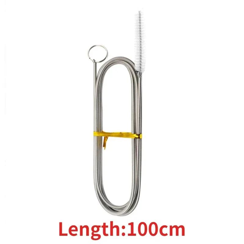 

Набор для чистки дренажной трубы холодильника Длинная гибкая щетка для чистки холодильника Инструмент для чистки дренажной трубы Щетка для очистки водяной трубы