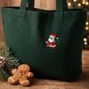 Christmas Santa Claus Brooch, Cartoon Xmas Tree Bell Stocking Gift Bag Enamel Pin, Badge Pin for Clothes Bag Hat Scarf Suit