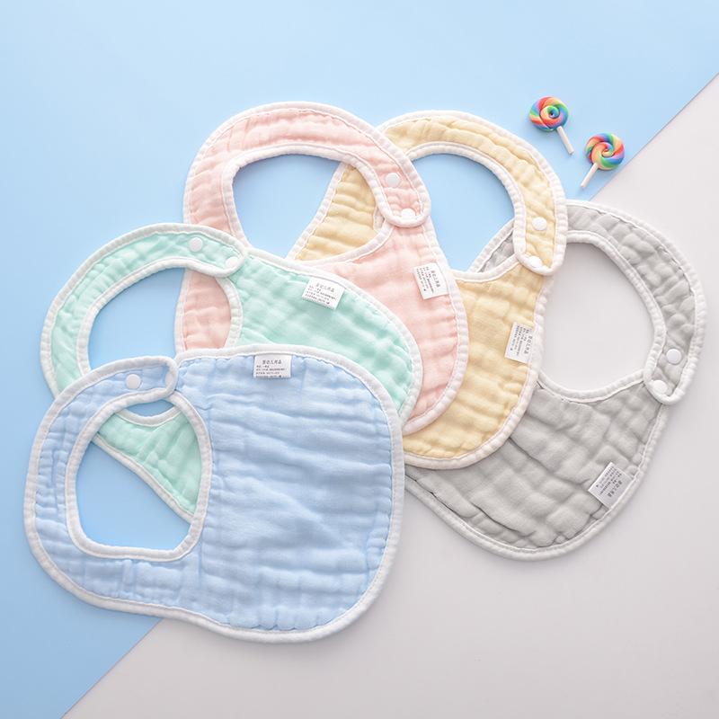 1 Piece Newborn Burp Cloths Bandana Baby Bibs Cotton Infant Feeding Bib For Kids Boys Girls Soft Saliva Towel