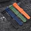 Fluoro Rubber Strap for Seiko 20mm 22mm FKM Watch Band Stainless Steel Buckle Waterproof Diving Men Women Replacement Watchband