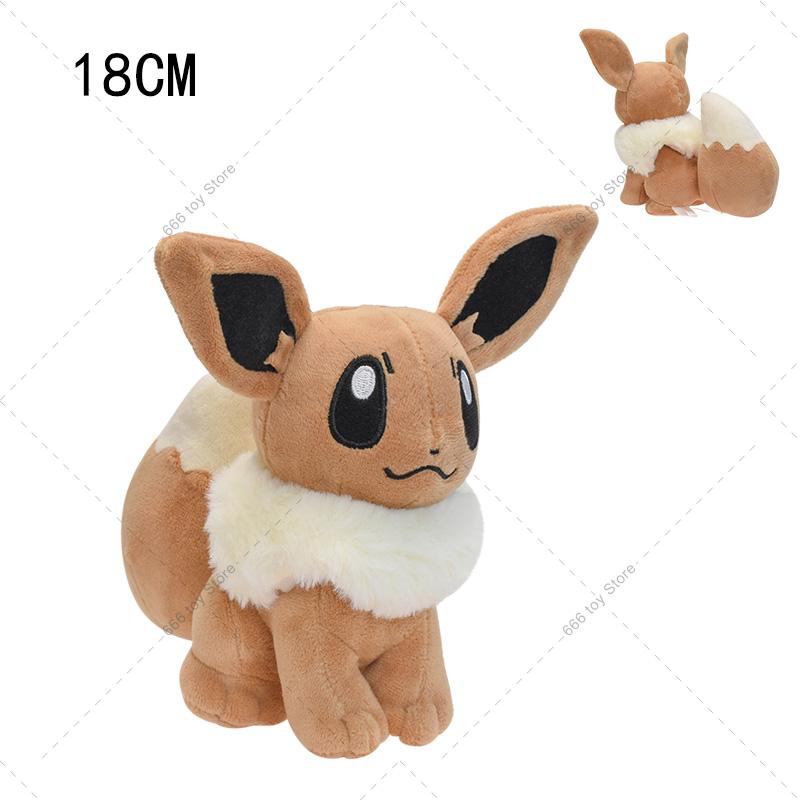 42 Styles Eevee Vaporeon Umbreon Sylveon Shiny Plush Animal Stuffed Toys High Quality Cartoon Birthday Gifts