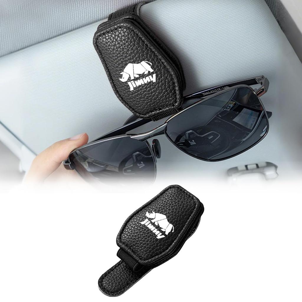 Jimny Compatible Car Sunglasses JIMNY Car Glasses Compatible with All Easy Safe Attaches to Protects Car Accessories Jimny Holder, One-Handed