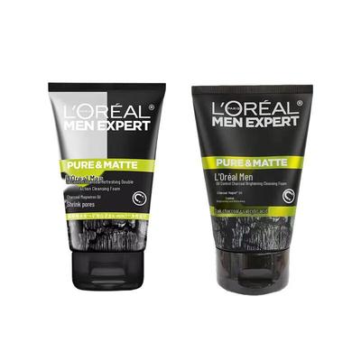 L'Oreal Men Öl-Kontrolle Kohle Gesichtsreiniger Duo 200ml