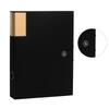 File Folder Organizer Plastic Storage File Box Archives Case Document Storage Box Elastic String Lock for School Office