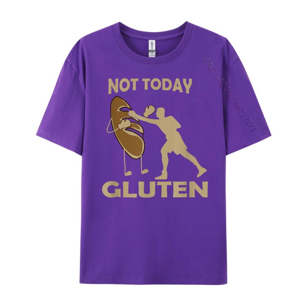 Gluten Free Funny Not Today Gluten Clothing Spring T Shirt Men Valentines Day