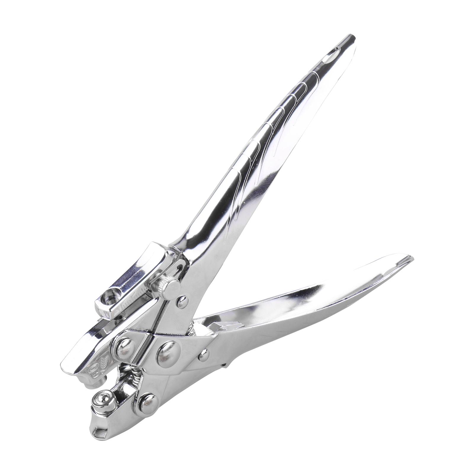 

KW-trio Ручной дырокол «сделай сам», дырокол на одно отверстие, цельнометаллический резак для бумаги, сокращение усилий на 50 процентов серебряный