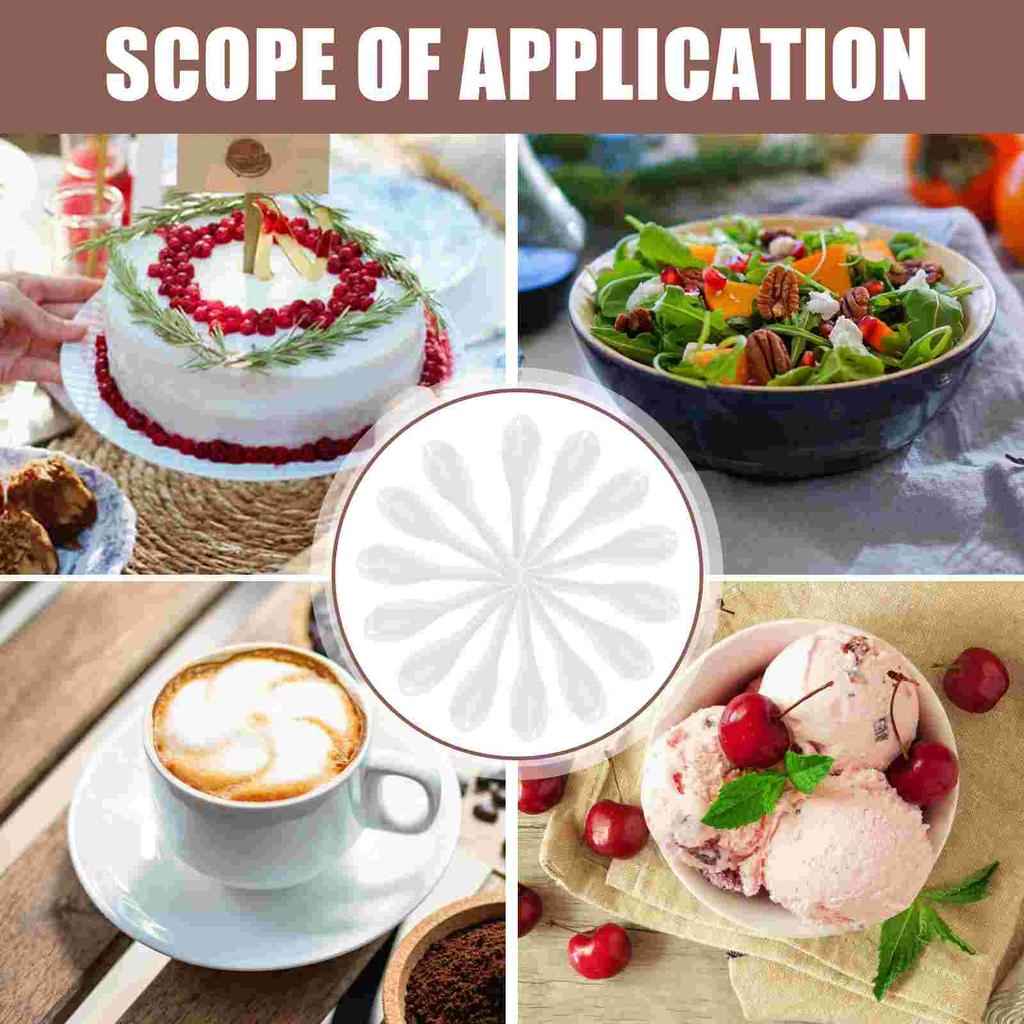 60pcs Plastic Spoons Disposable Utensils Transparent Cutlery Spoons Small Spoons Disposable Spoons Disposable Cutlery