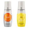 Conjunto de 2 concentrados: Xarope de Laranja Sodastream, Laranja Zero + Tónica