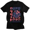 Custom UFO Robot Goldorak Grendizer T Shirt for Men Pure Cotton Tshirt Leisure Tee Short Sleeve Tshirt Slim Fit Clothing Gift