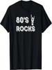80's Rocks Vintage Rock And Roll T-Shirt