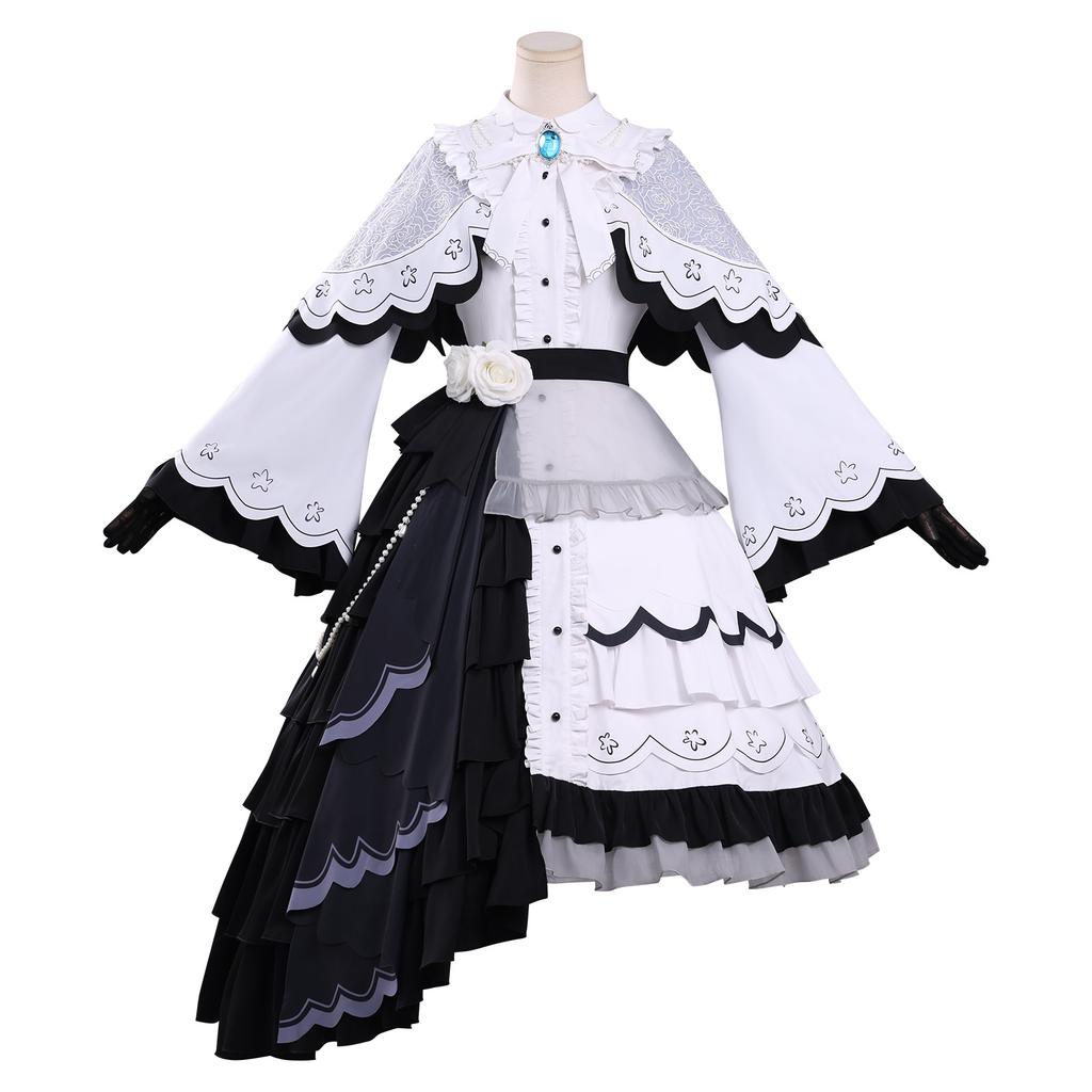 Magical girl witch trial cos costume magic cut big witch moon snow cosplay game anime costume