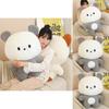 Adorable Plush Toy Bear And Cat Cuddly Pillow Perfect For Kids Birthday Gifts