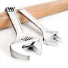 Versatile Nut Tightener 6/8/10/12/15 Inch Adjustable Wrench, Wide Jaw Opening Wrench for Automotive Maintenance Tool Plumbing Home Improvement Garage