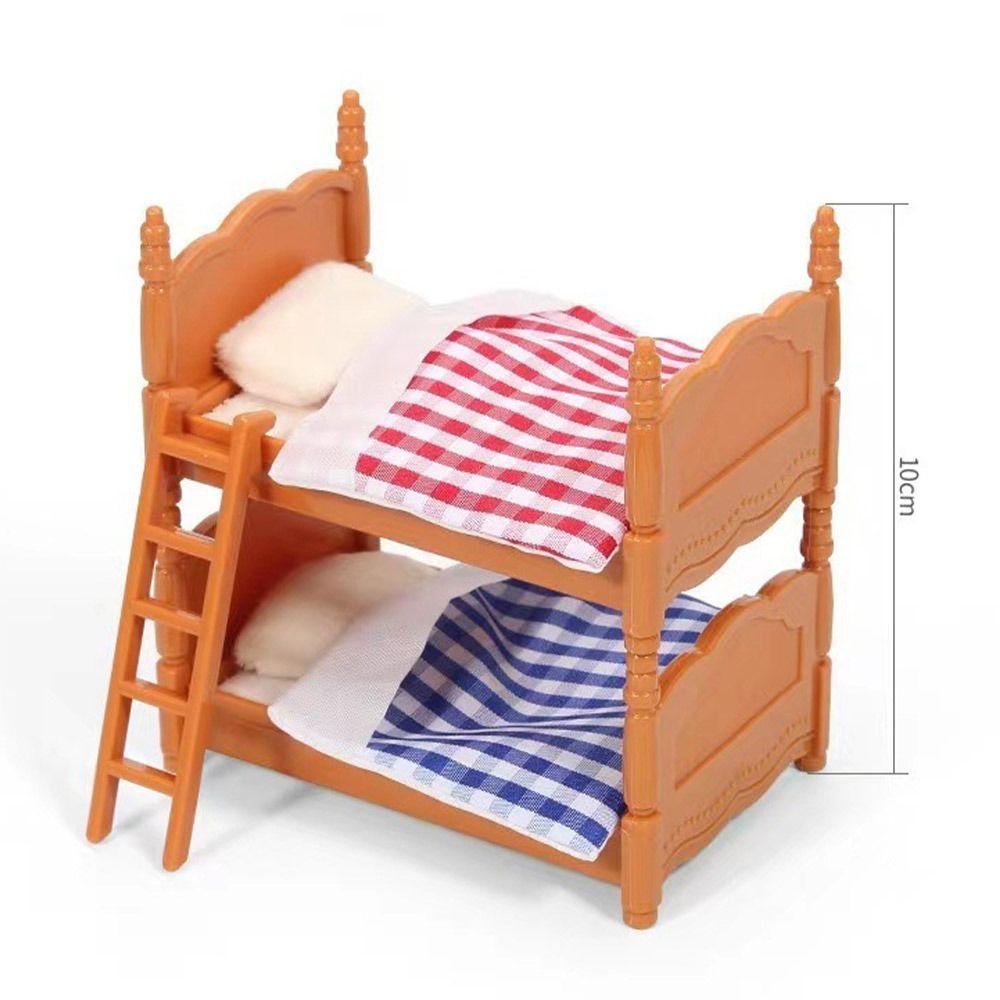 10Styles Dollhouse Miniature Bed 1/12 Chairs Model Toys New Accessories Dollhouse Decoration