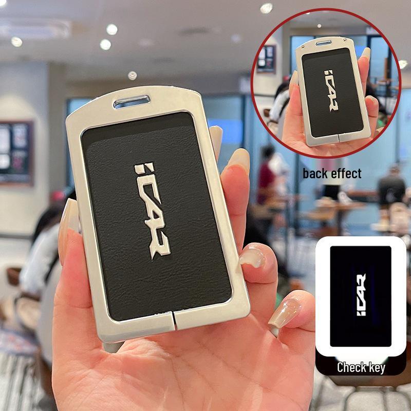 Chery ICAR V23/V25 Key Case for 2025 Model, Smart Drive ICAR03 Remote NFC Shell