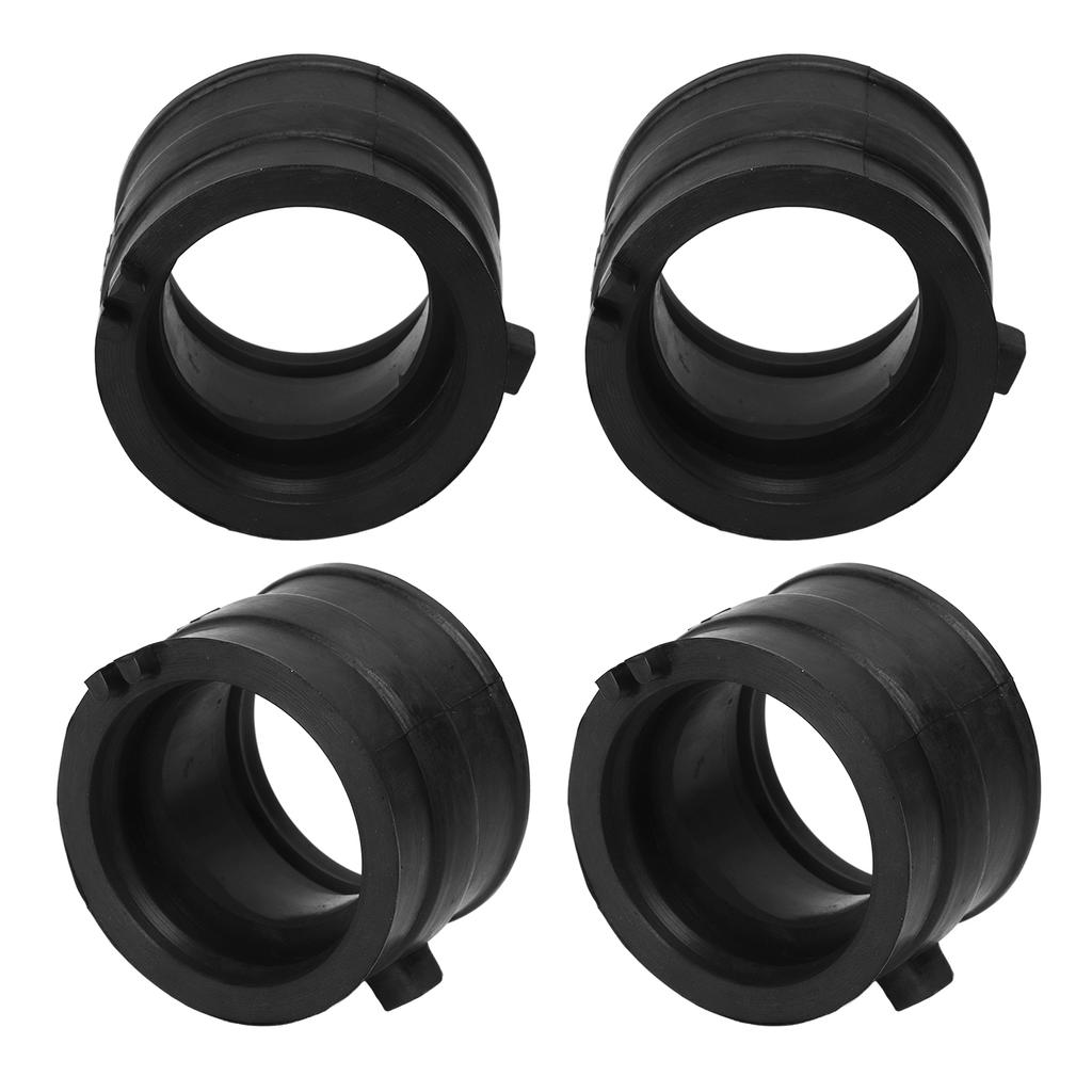 4 Stück Vergaser Ansaugstutzen Gummi Vergaser Adapter Set für NV400 CJ CK Steed 400 VRX400T NV600