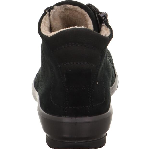 Женские полуботинки Legero Sneaker leder чёрные warmfutter