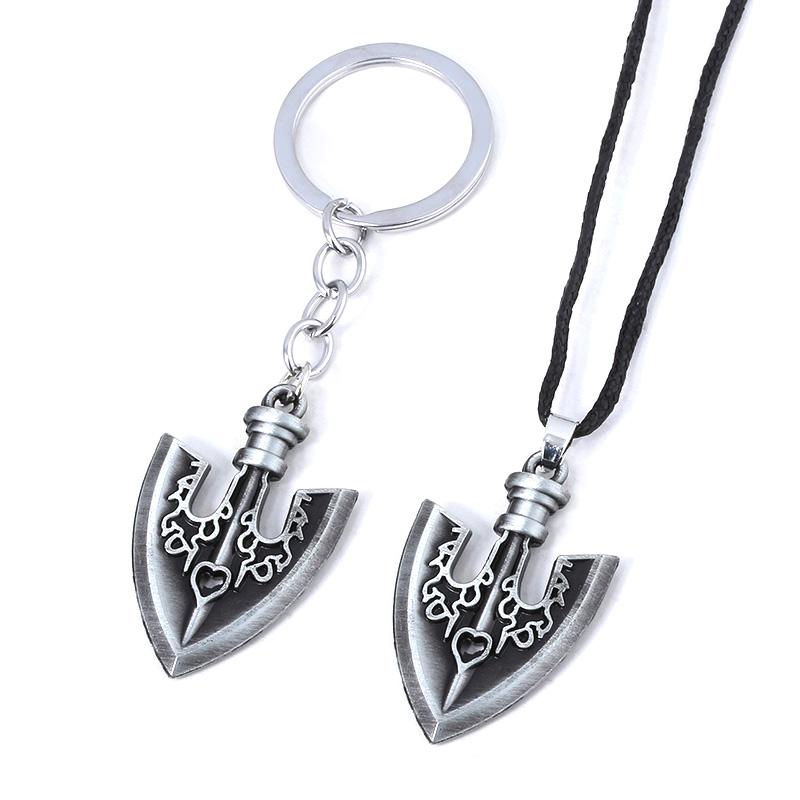 Anime JOJOS Bizarre Adventure Killer Queen Arrow Necklaces Crazy Higashikata Josuke Kira Yoshikage Pendant Necklace Gift