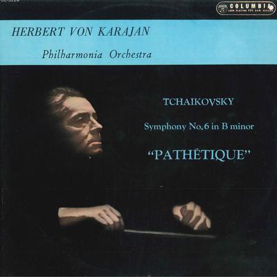 LP Record HERBERT VON KARAJAN, PHILHARMONIA O - Tchaikovsky: Symphony No. 6, Pathet OL3224 COLUMBIA Japan Classical Used