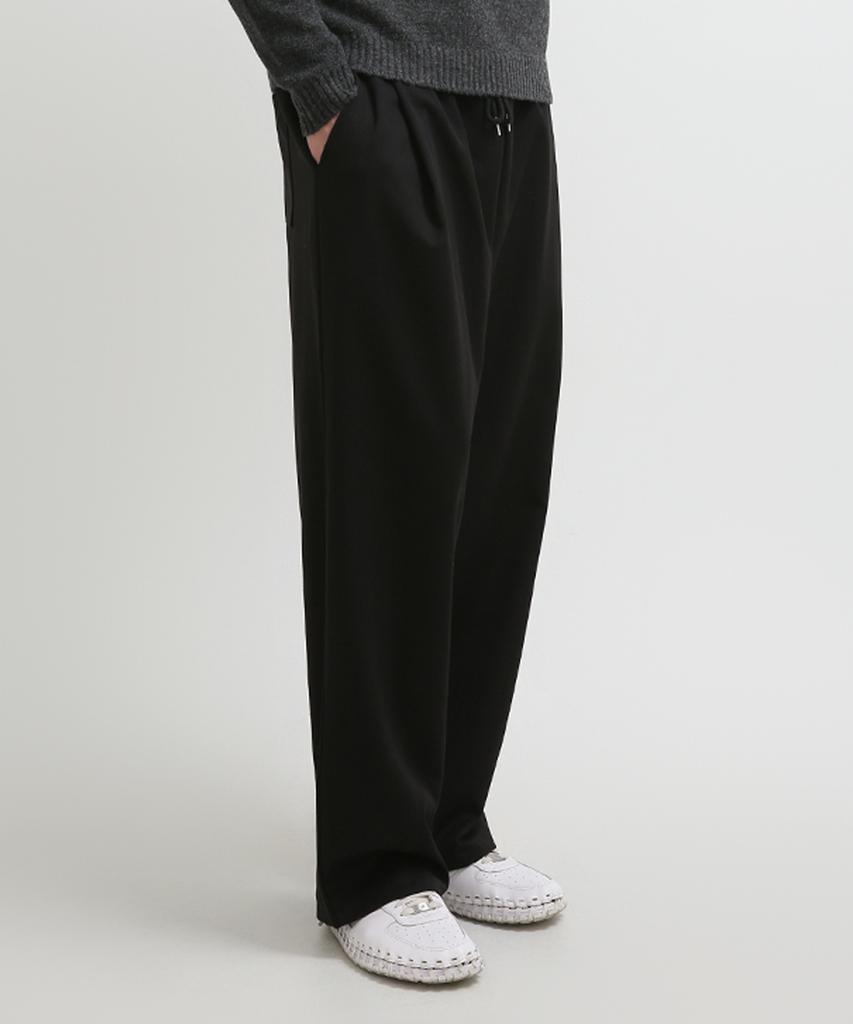Seuteulaikeu Modern Tr Relax Trousers (Black)