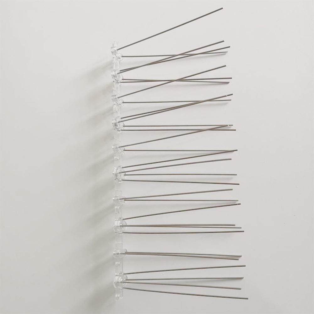 Stainless Steel Bird Repellent Spikes Anti Pigeon Nail Bird Deterrent Tool Pest Control Pigeons Owl Small Birds Fence Repeller