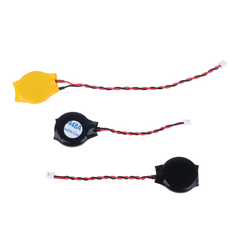 For Alienware Asus Dell Universal 3V 2Pin Cr2032 Bios Battery With Wire Cmos Battery Motherboard Laptop Replacement Battery