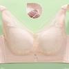 Breathable Gathering Bra for Women Without Steel Rims Thin Design Plus Size Push Up Bra Adjustable Top Support Bra