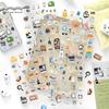 Xiaochenguang Series Synthetic Paper Stickers for Journal Decoration - 4 Styles