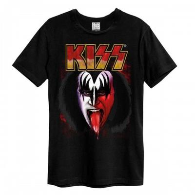 Amplified Camiseta unissex adulta Simmons Tongue Kiss