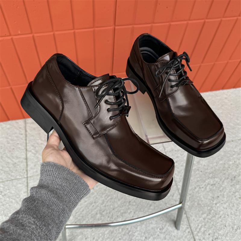 

Кожаная обувь для мужчин Натуральная кожа Обувь больших размеров Высококачественная дизайнерская формальная обувь Повседневная обувь Для бизнеса 46