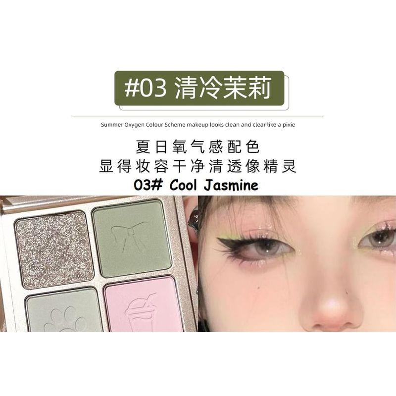 Art Value - Little Bear Knight 4 Colours Eyeshadow Palette