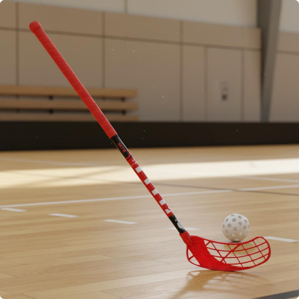 Carbon Fiber Floorball Stick Pu Grip Wrap Openwork Blade Floorball Stick