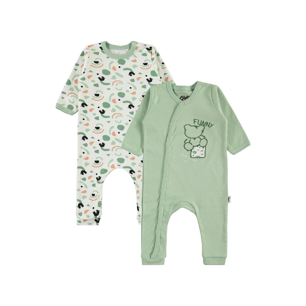 Baby Baby 2dílný overal 3-9 měsíců Indigo