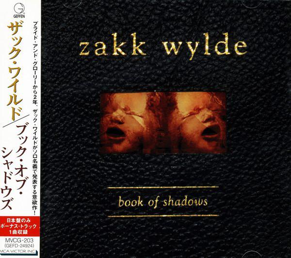 

CD ZAKK WYLDE - Book Of Shadows MVCG203 GEFFEN 1996 Japan Rock Used