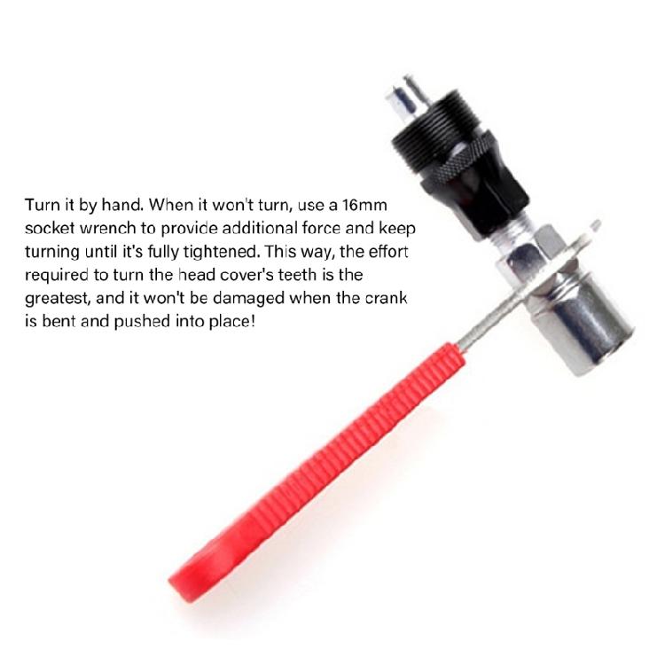 Multiple Functional Bike Repair Tool For Crankset And Pedals Maintenance In Small Design
