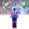 Helluva Hazbin Hotel Boss Cosplay Kostyme Spandex Materiale Antrekk Opptreden