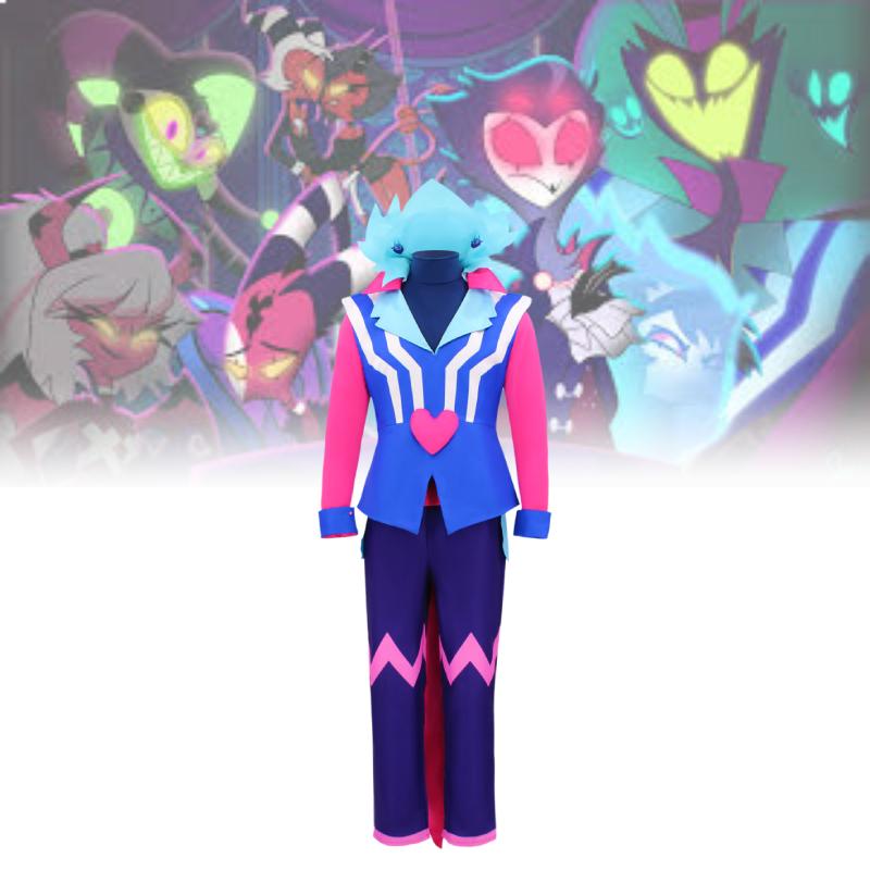 Helluva Hazbin Hotel Boss Cosplay Costume Spandex Material Outfit Performance