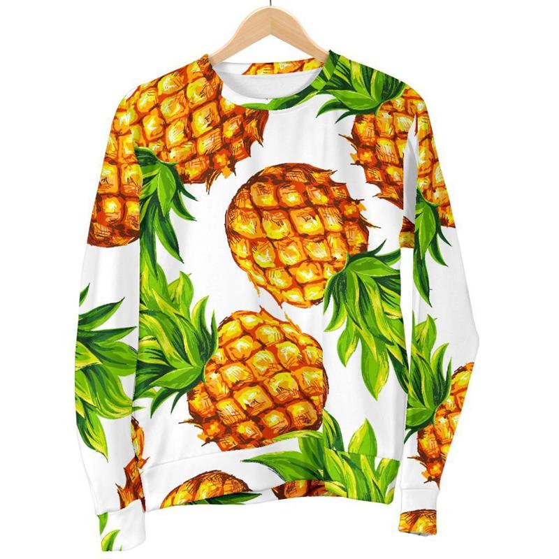 Geometric Hawaiian Pineapple Print Men's Sweatshirt main image 1