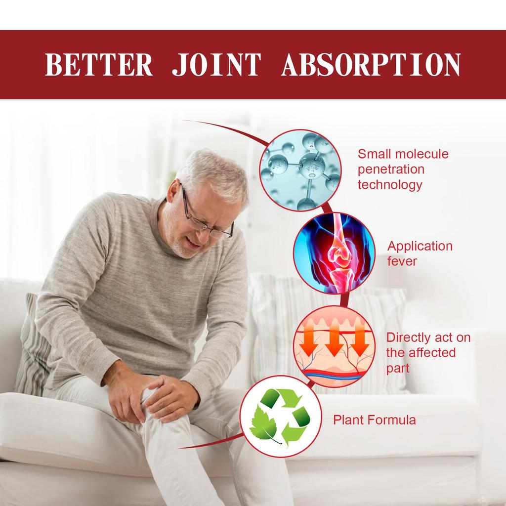 20g Joint Relief Spray Relieves Lumbar, Neck, Shoulder, Leg, and Knee Pain Revitalizes Tendon and Bone Massage Care