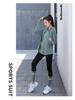 Felpa con cappuccio sportiva larga taglie forti da donna 2023 per fitness e yoga