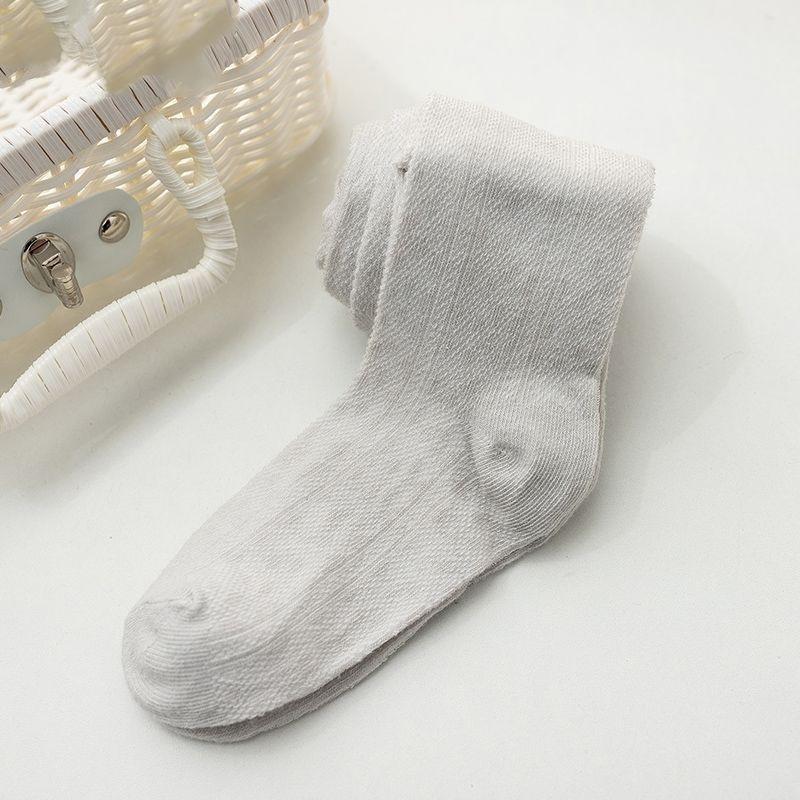 1-8 Years Combed Cotton Children's Tights Summer Thin Knitted Girls Pantyhose High Quality Mesh Leggings Baby Girls Clothes