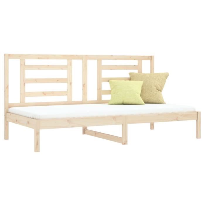 VidaXL Daybed 80x200 Cm Solid Pine Wood 3108061