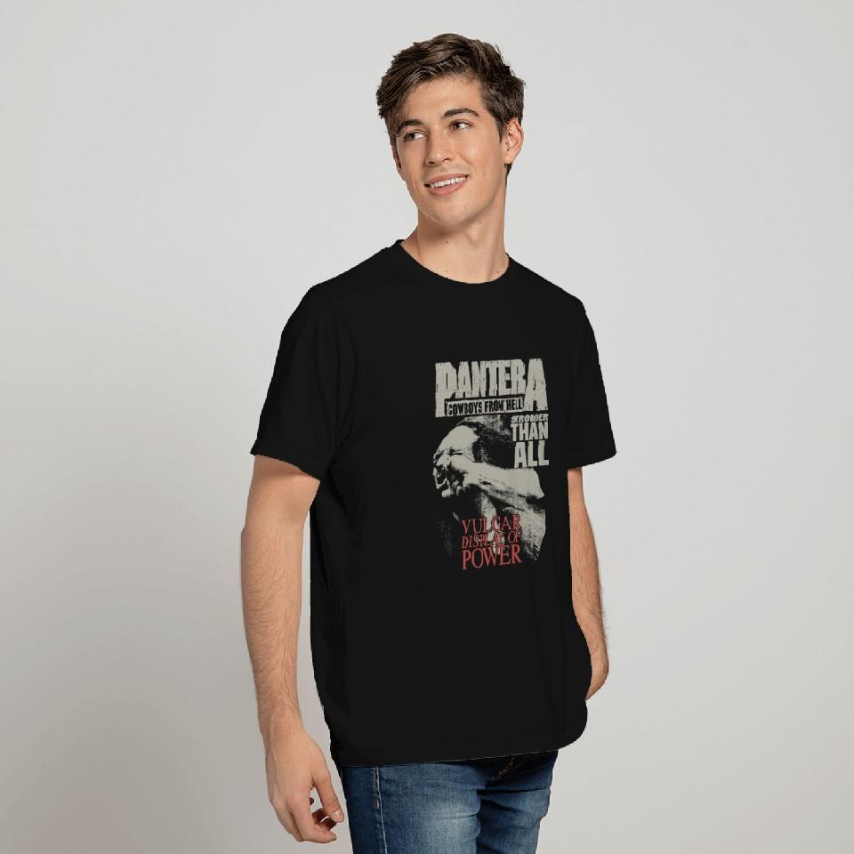 Pantera Cowboys From Hell Футболка рок-группы Классическая футболка 4XL