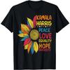 Kamala Harris Peace Love Equality Hope Diversity T-Shirt Graphic Tees Women's T-shirts Fashion Pure Cotton New Arrival 82954