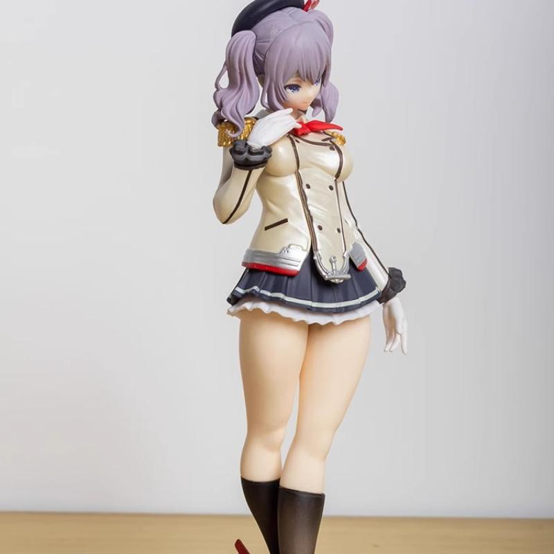 Kolekce Kantai Figurka Kan Colle Kashima Hibiki Azur Lane Anime Dívka PVC Akční postava Hračka Hra Kolekce soch Model panenky