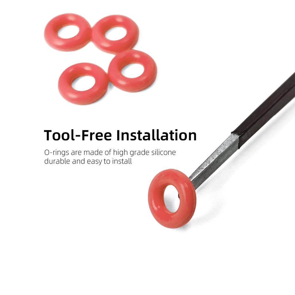 7.15*3.55*1.8MM Coffee Machine Pressure Tube Seal Ring Silicone O-Ring Compatible with Saeco Philips 3